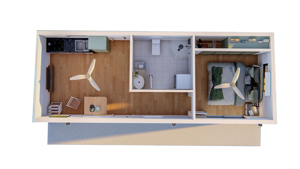 Pine Haven Steel House Kit