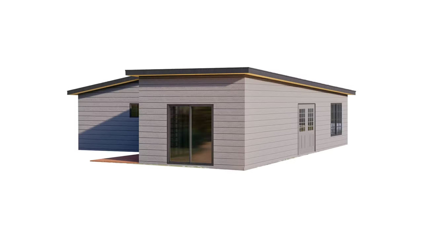 The Poseidon Steel House Kit