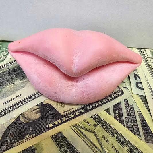 GIANT LIPS CASH WAX MELT (WORLDS LARGEST!)
