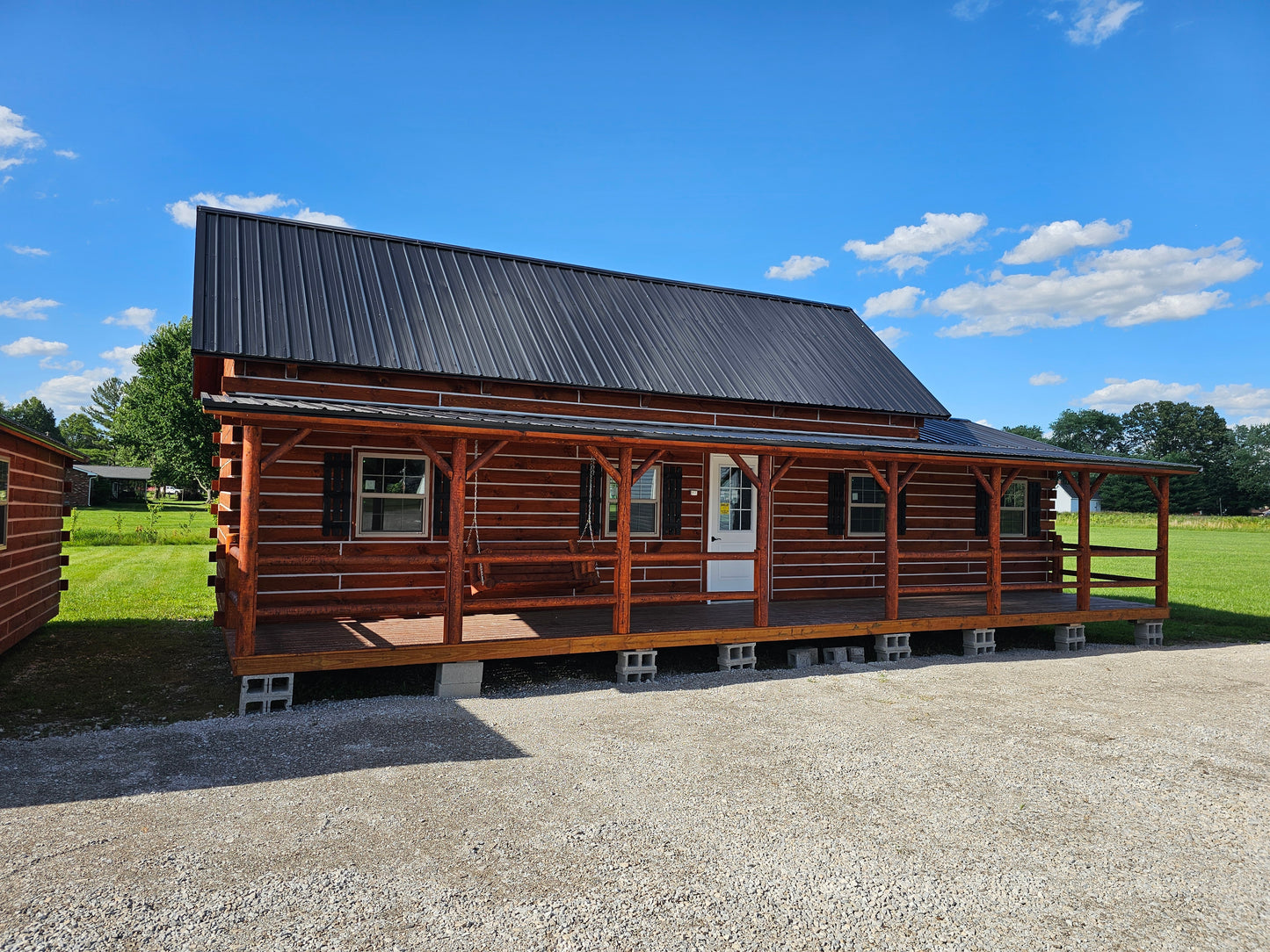 Big Bertha Rustic Cabin -Illinois Pricing (Shipping & Set up fees included in our pricing)