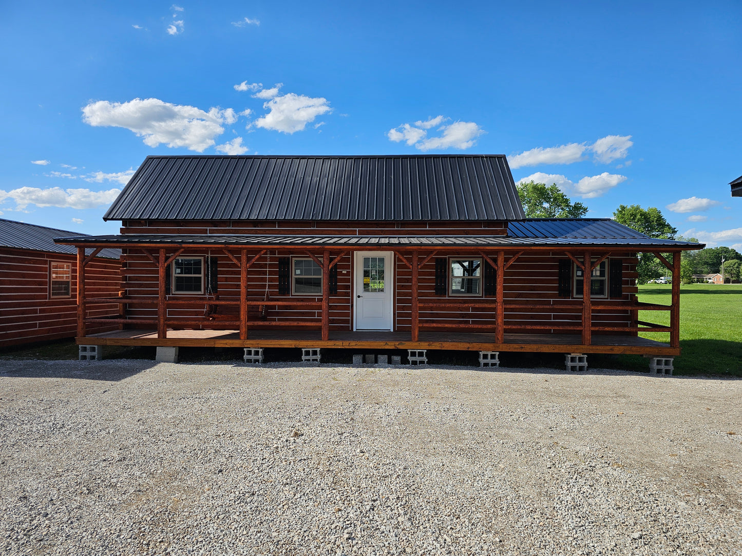 Big Bertha Rustic Cabin -Illinois Pricing (Shipping & Set up fees included in our pricing)