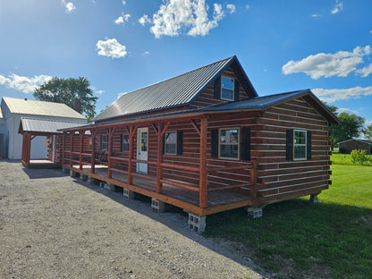 Big Bertha Rustic Cabin -West Virginia Pricing (Shipping & Set up fees included in our pricing)