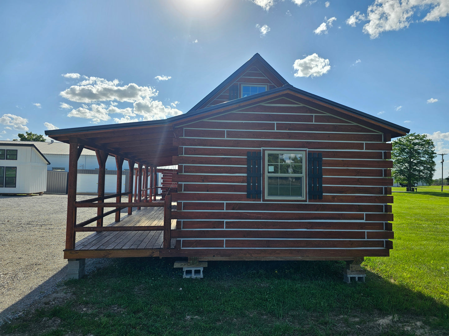 Big Bertha Rustic Cabin - Alabama Pricing (Shipping & Set up fees included in our pricing)