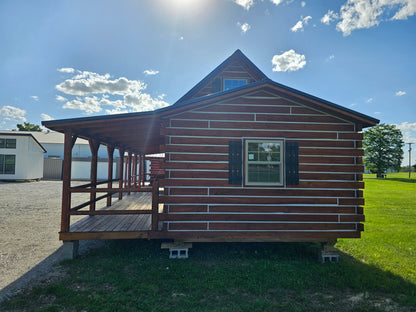 Big Bertha Rustic Cabin -West Virginia Pricing (Shipping & Set up fees included in our pricing)