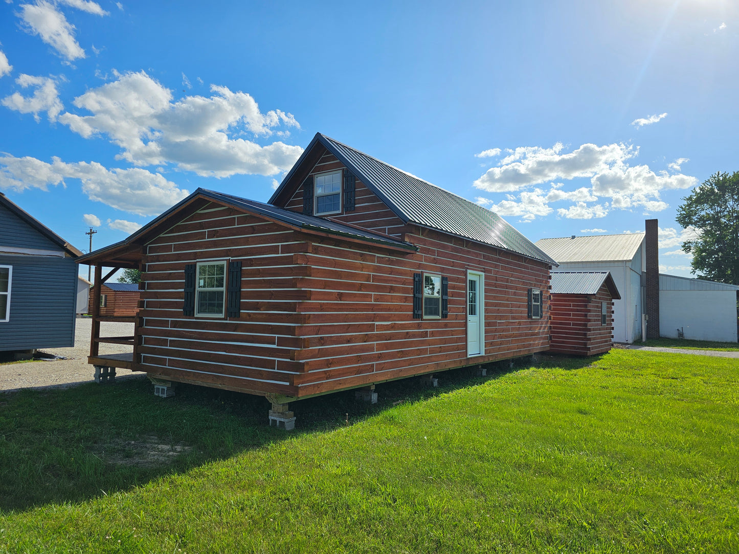 Big Bertha Rustic Cabin -Illinois Pricing (Shipping & Set up fees included in our pricing)