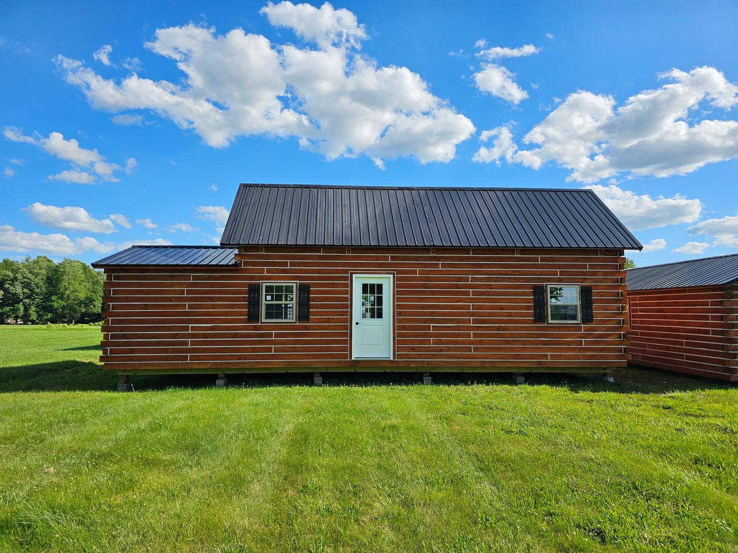 Big Bertha Rustic Cabin - Michigan Pricing (Shipping & Set up fees included in our pricing)