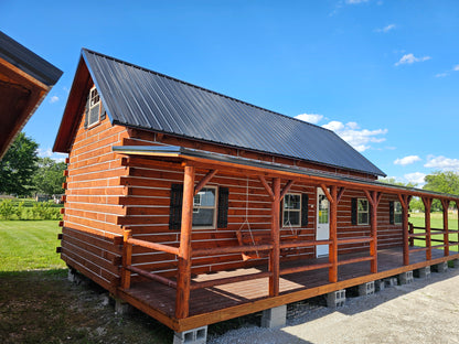 Big Bertha Rustic Cabin -Illinois Pricing (Shipping & Set up fees included in our pricing)