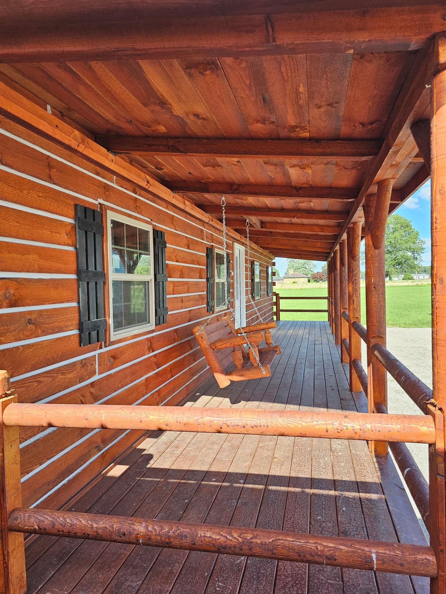 Big Bertha Rustic Cabin - Alabama Pricing (Shipping & Set up fees included in our pricing)