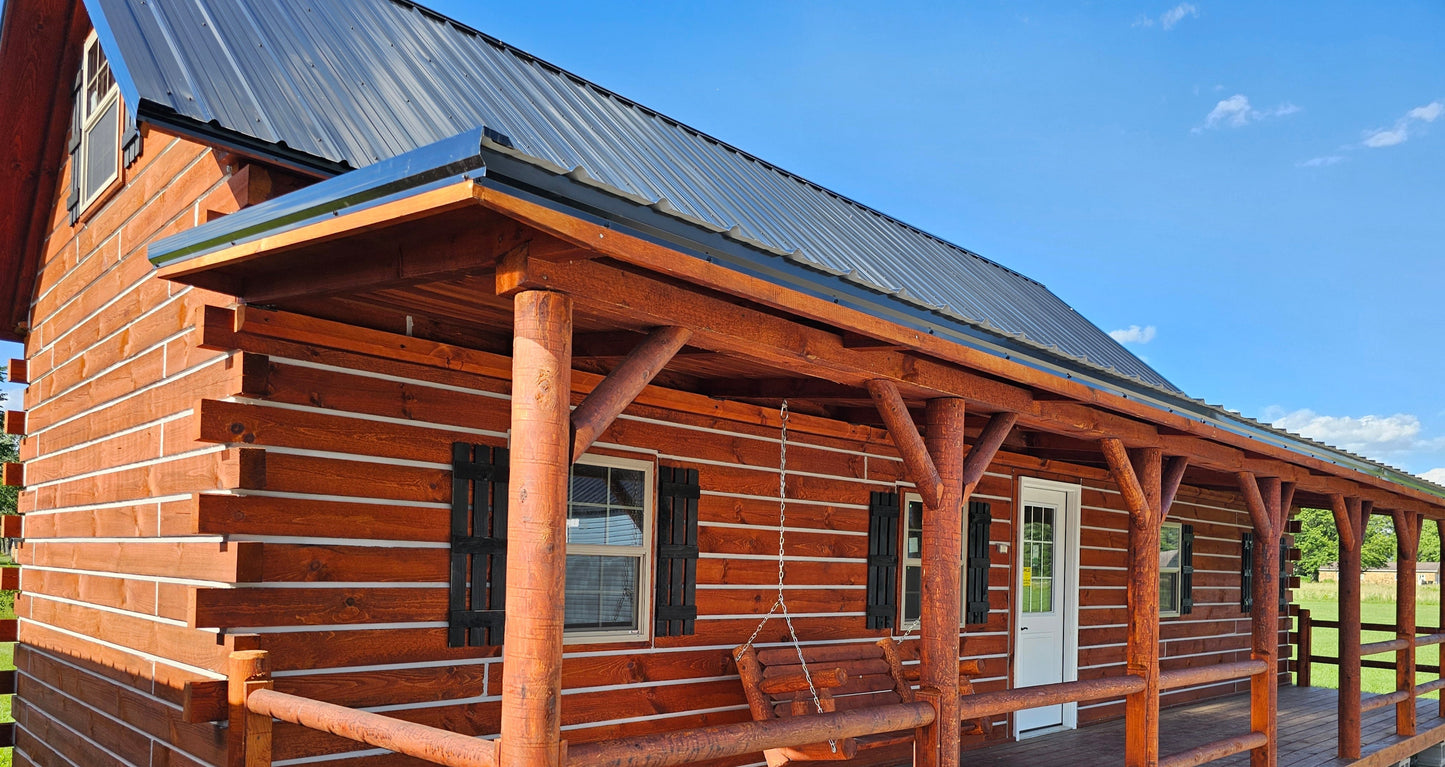 Big Bertha Rustic Cabin - Tennessee Pricing (Shipping & Set up fees included in our pricing)