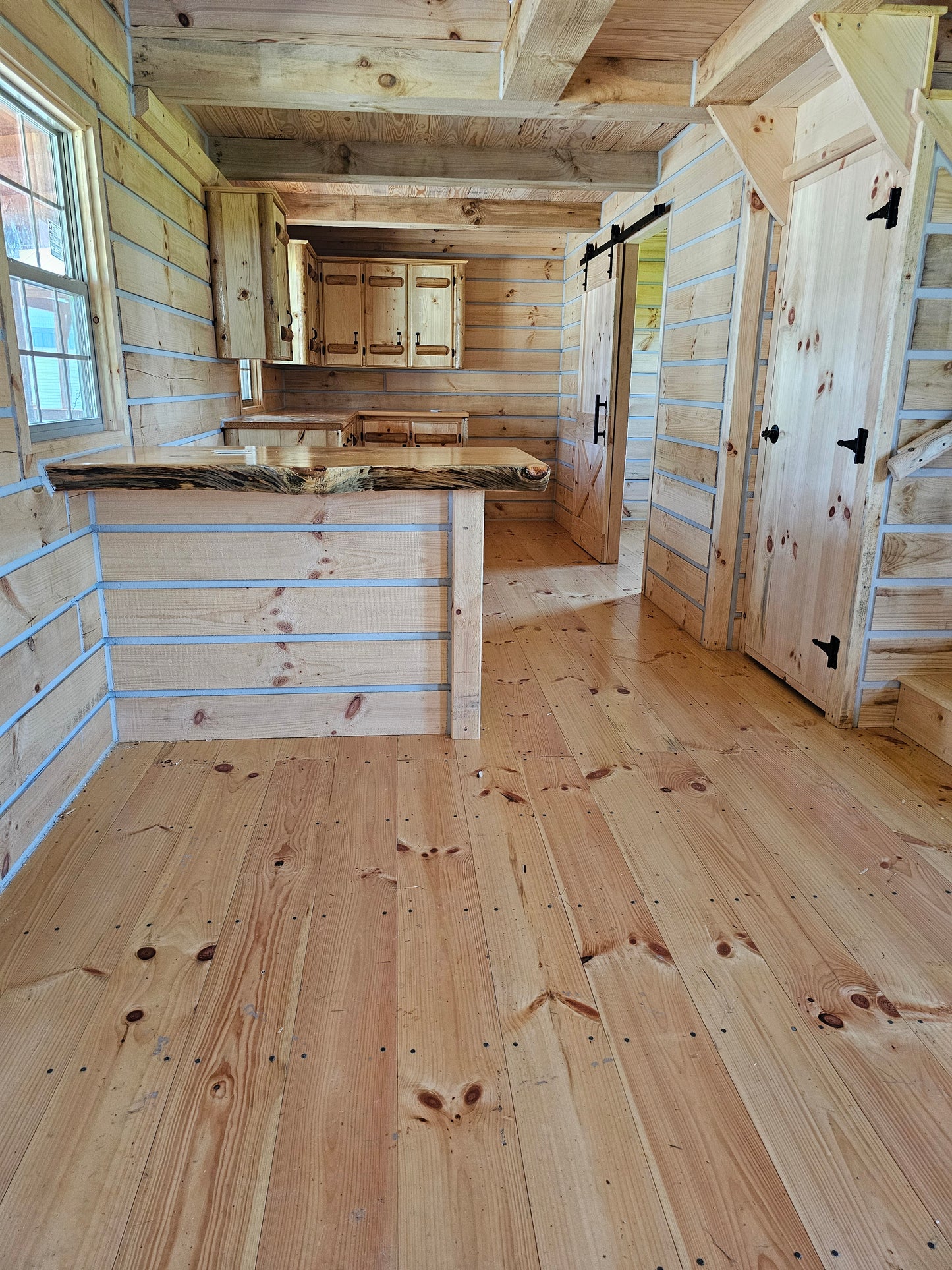 Big Bertha Rustic Cabin -West Virginia Pricing (Shipping & Set up fees included in our pricing)