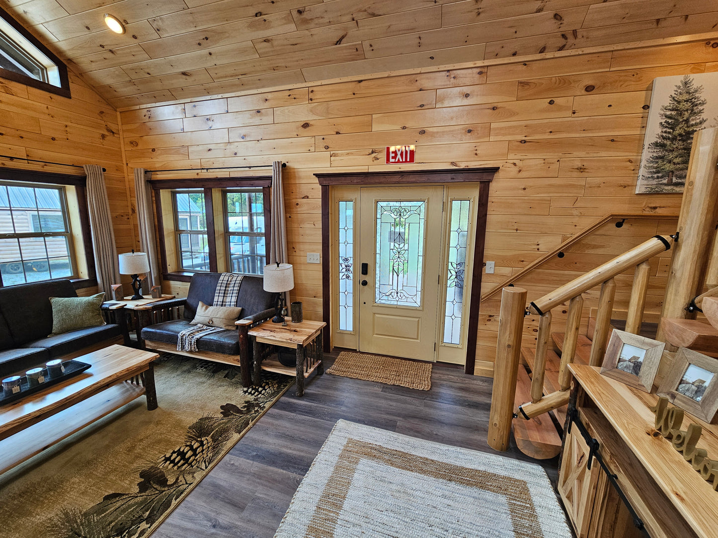 Amish Built Appalachian Cabin (Shipping and Set up based on the location of your state)