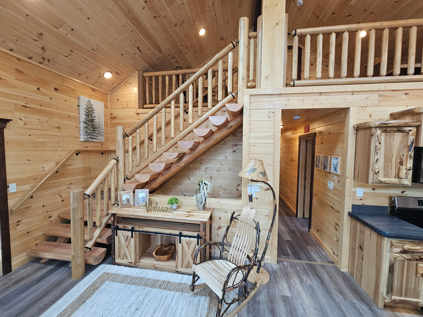 Amish Built Appalachian Cabin (Shipping and Set up based on the location of your state)