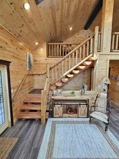 Amish Built Appalachian Cabin (Shipping and Set up based on the location of your state)