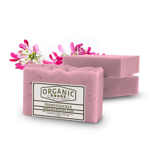 Honeysuckle Scented Organic Bar Soap – 4 oz