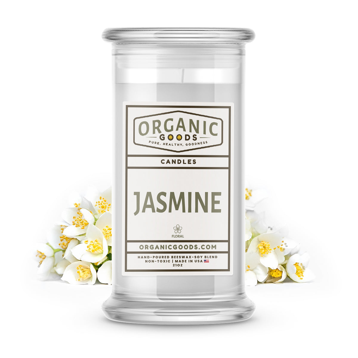 Jasmine Essential Oil Organic Candles
