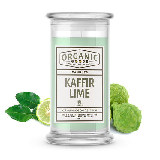 Kaffir Lime Essential Oil Organic Candles