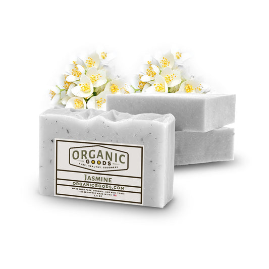Jasmine Scented Organic Bar Soap – 4 oz