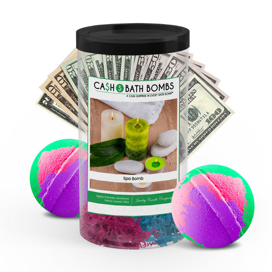 Spa Bomb Cash Bath Bombs Twin Pack