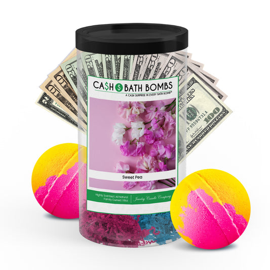 Sweet Pea Cash Bath Bombs Twin Pack