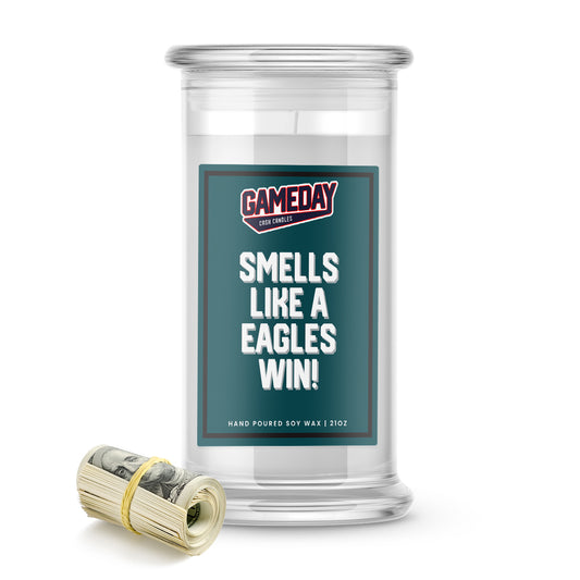 Philadelphia Eagles Game Day Cash Candle