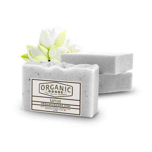 Lotus Scented Organic Bar Soap – 4 oz