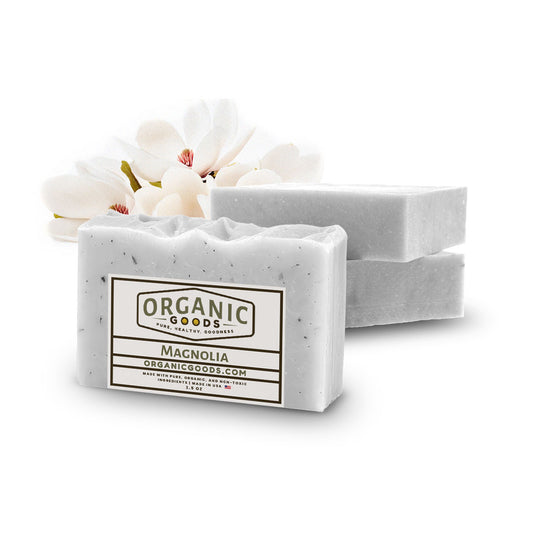 Magnolia Scented Organic Bar Soap – 4 oz