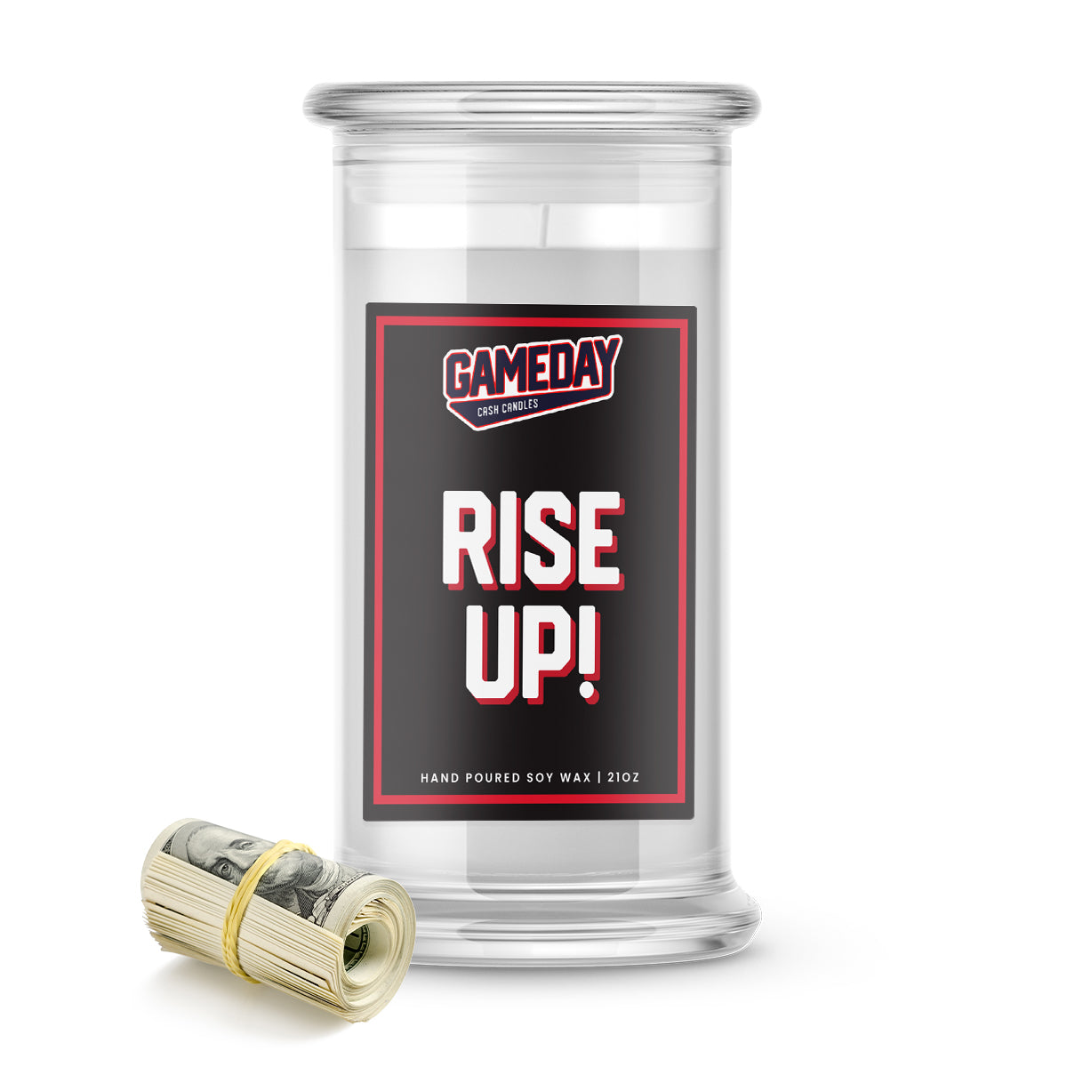 Atlanta Falcons RISE UP! Cash Candle