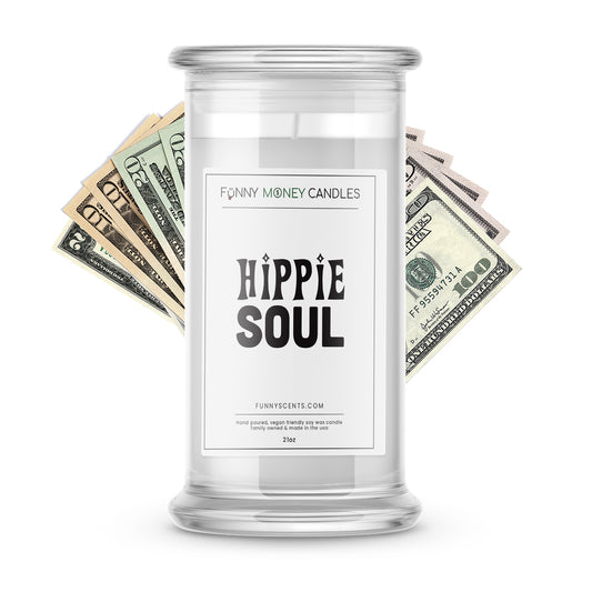 Hippie Soul Money Funny Candles
