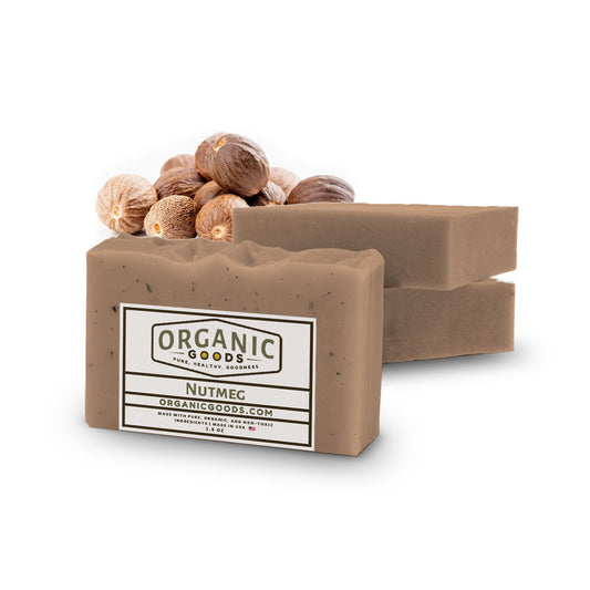 Nutmeg Scented Organic Bar Soap – 4 oz