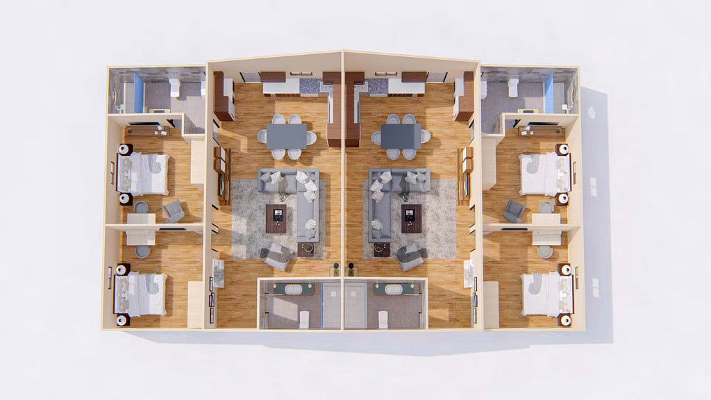 The Coastline Steel House Kit