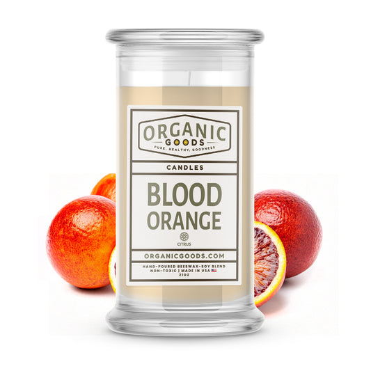 Blood Orange Essential Oil Organic Candles