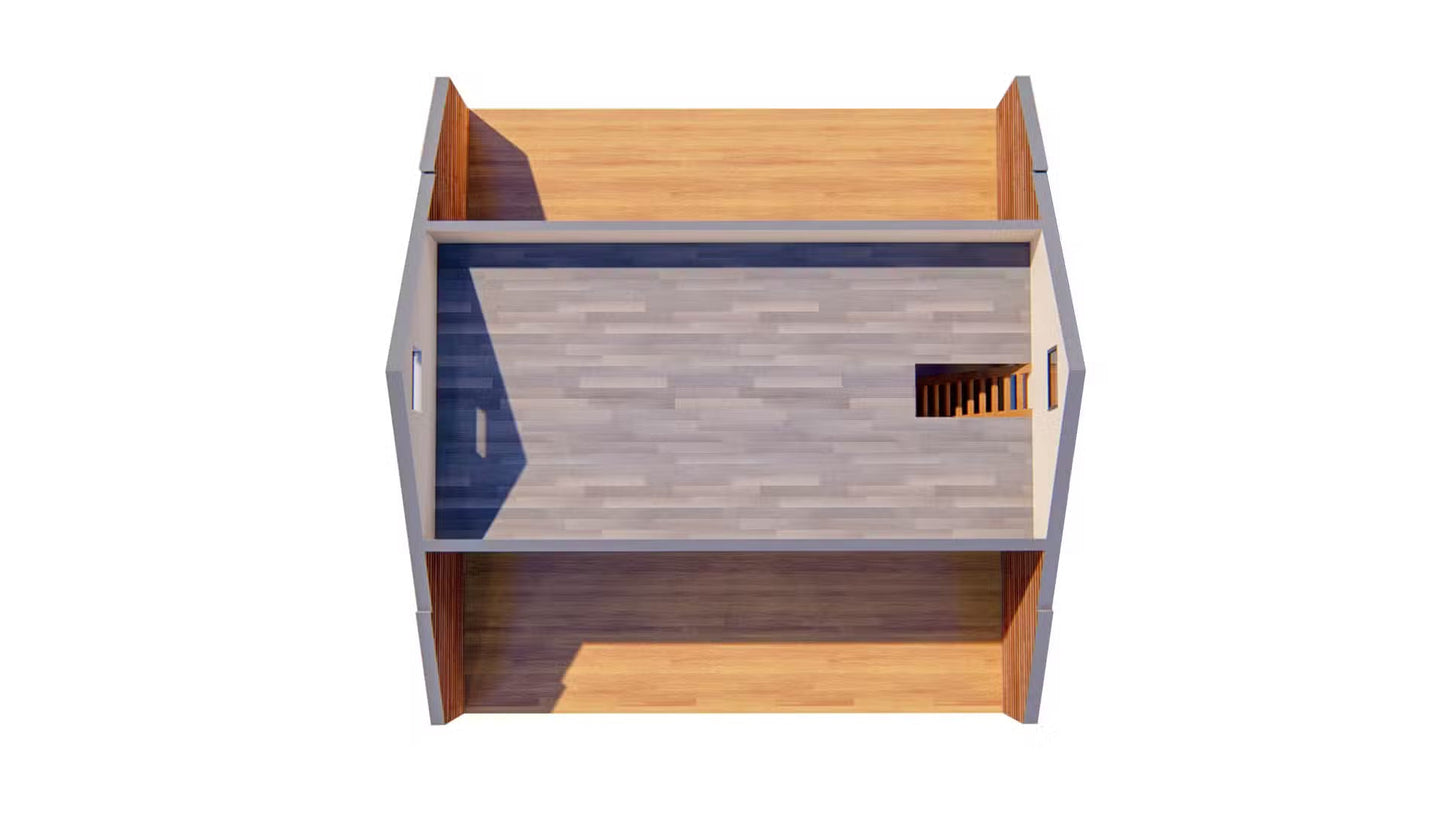 The Ocean Crest Steel House Kit