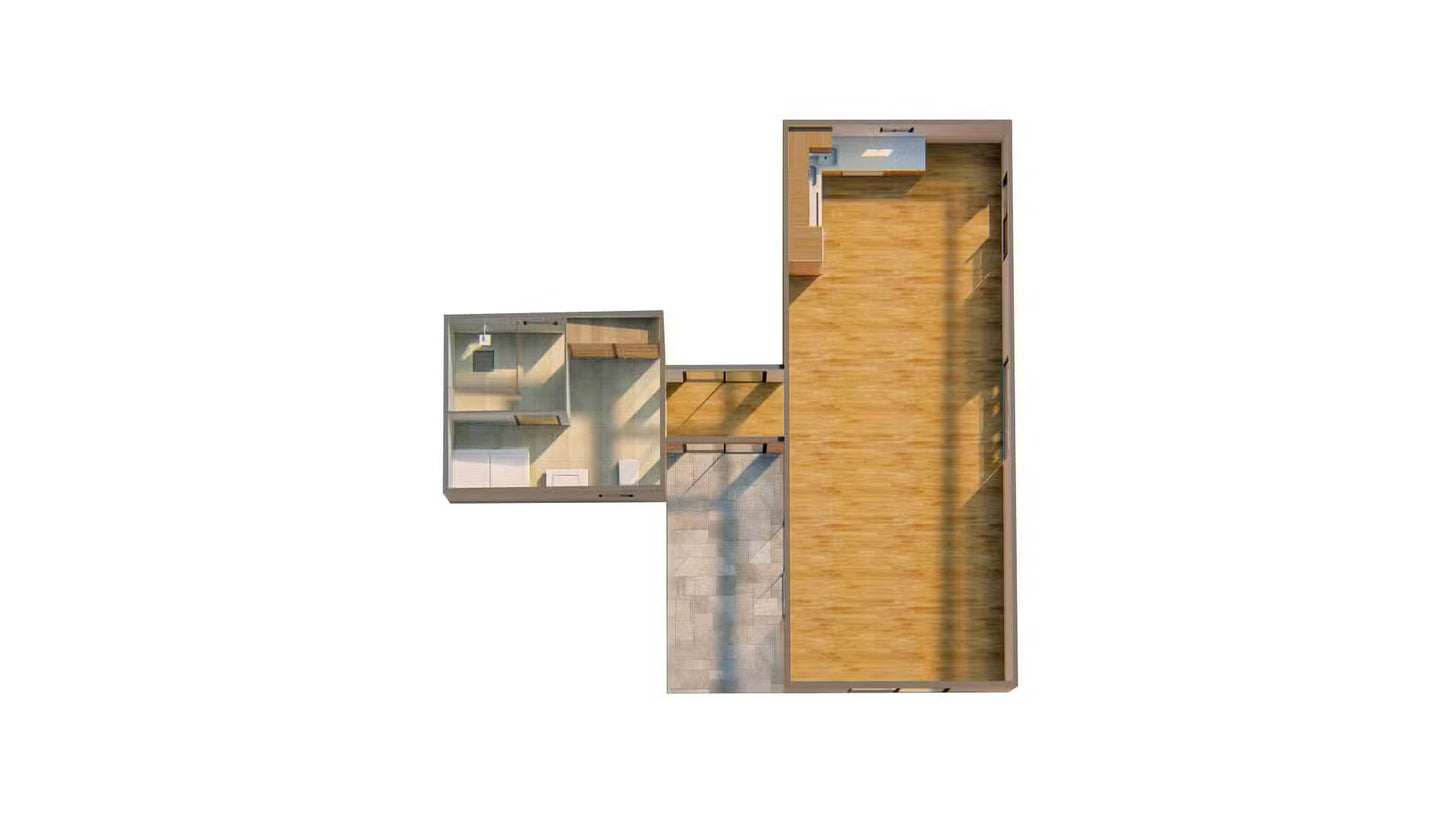 The Poseidon Steel House Kit