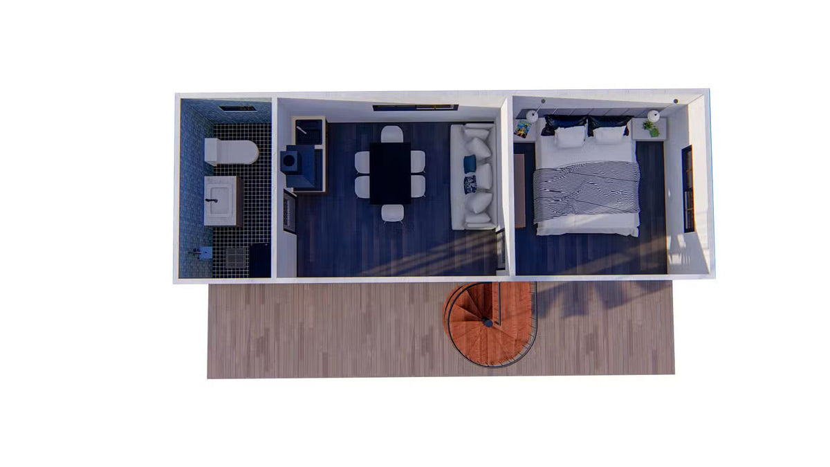 The Key Largo Steel House Kit