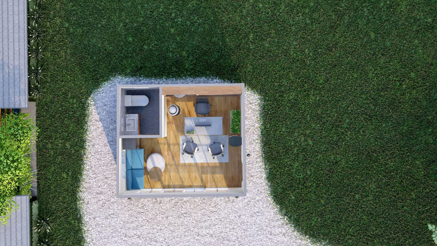 The Blue Horizon Steel House Kit