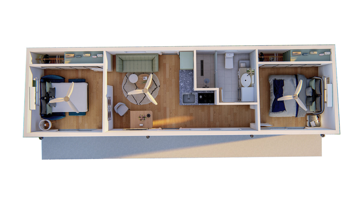 Oakwood Steel House Kit