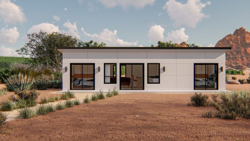 Magnolia Steel House Kit