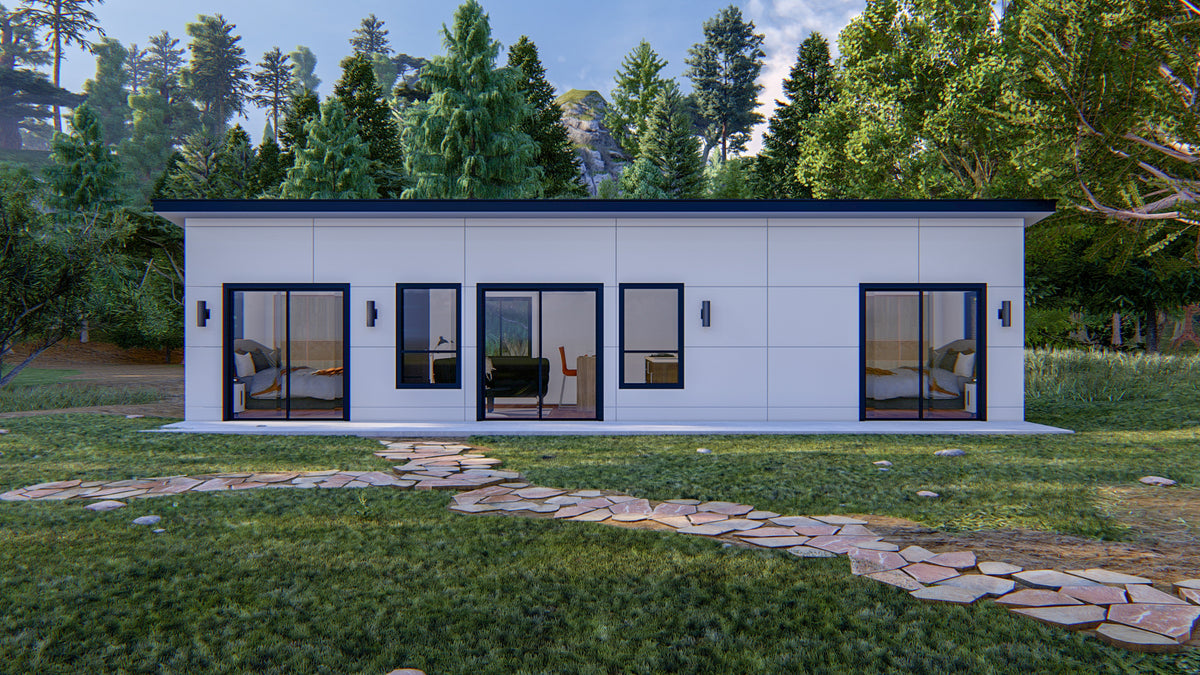 Magnolia Steel House Kit