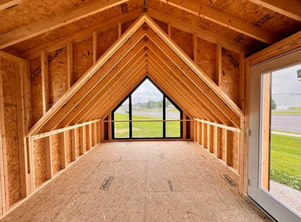 Cuvin Shell Zelda A-Frame Modular Cabin Shell – Amish Built Cabins | Amish Made ...