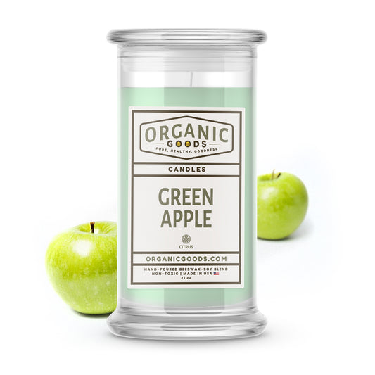 Green Apple Essential Oil Organic Candles