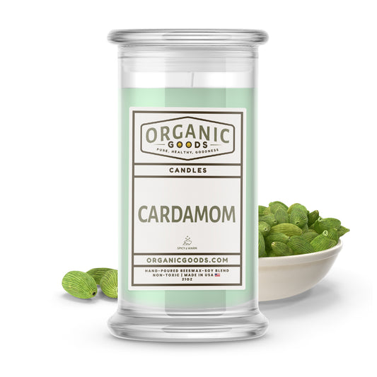 Cardamom Essential Oil Organic Candles