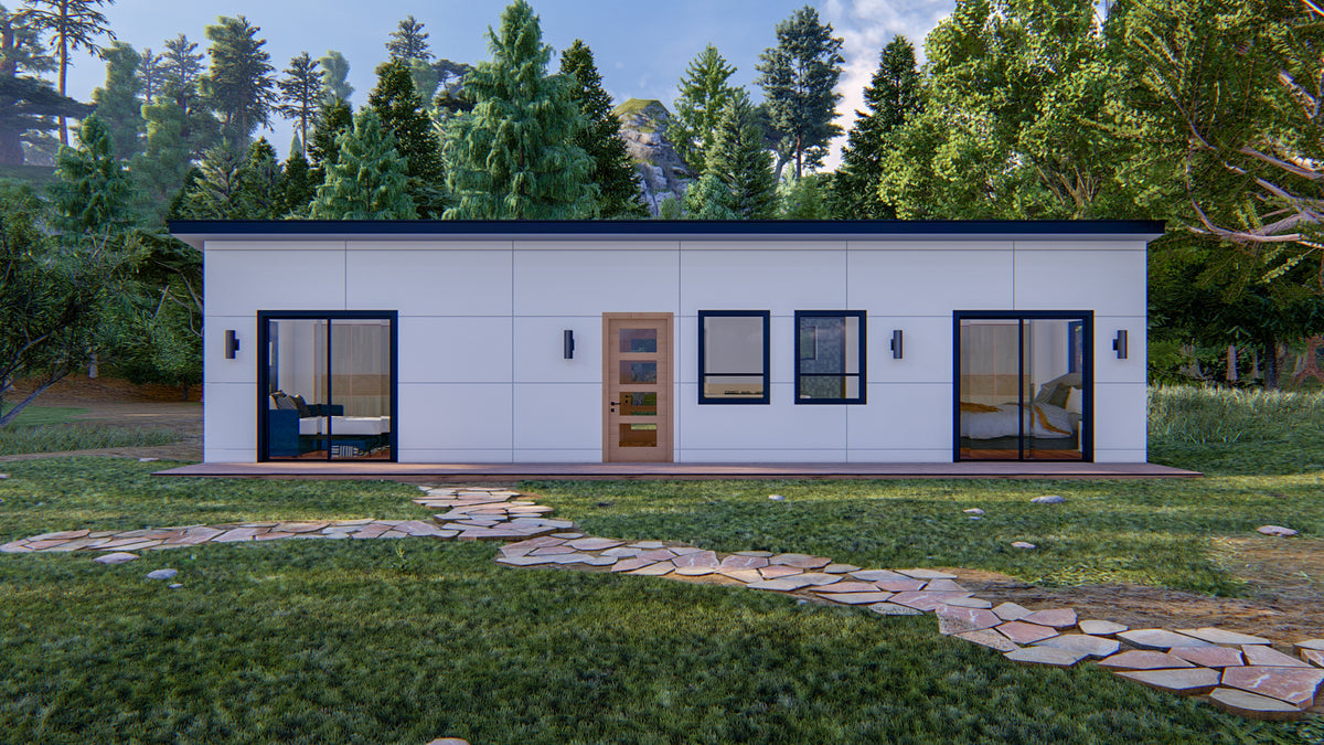 Oakwood Steel House Kit