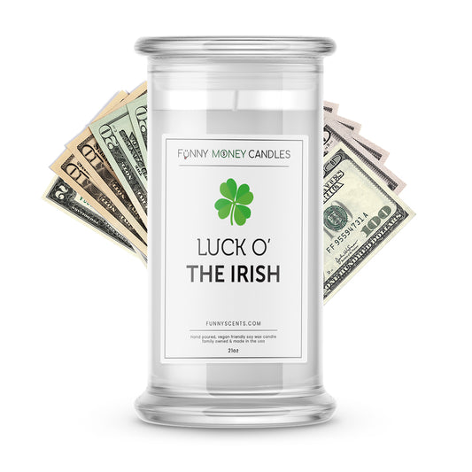 Luck O' The Irish Money Funny Candles