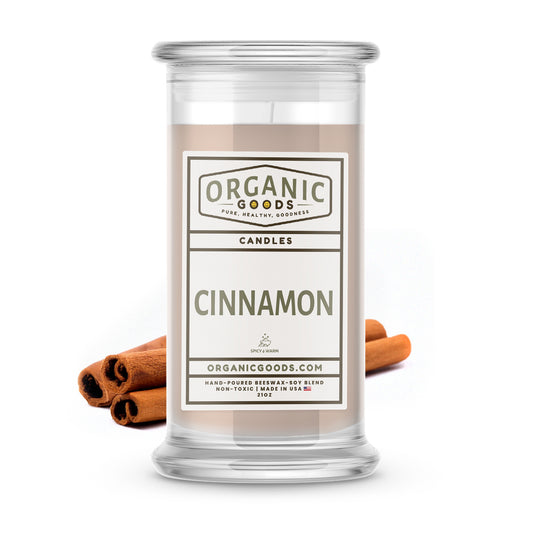 Cinnamon Essential Oil Organic Candles