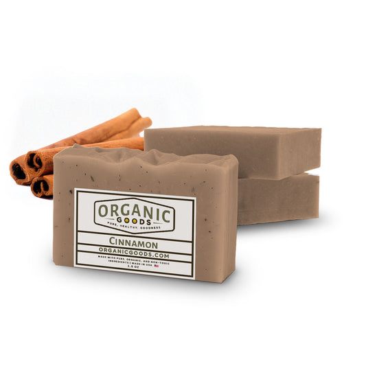 Cinnamon Scented Organic Bar Soap – 4 oz