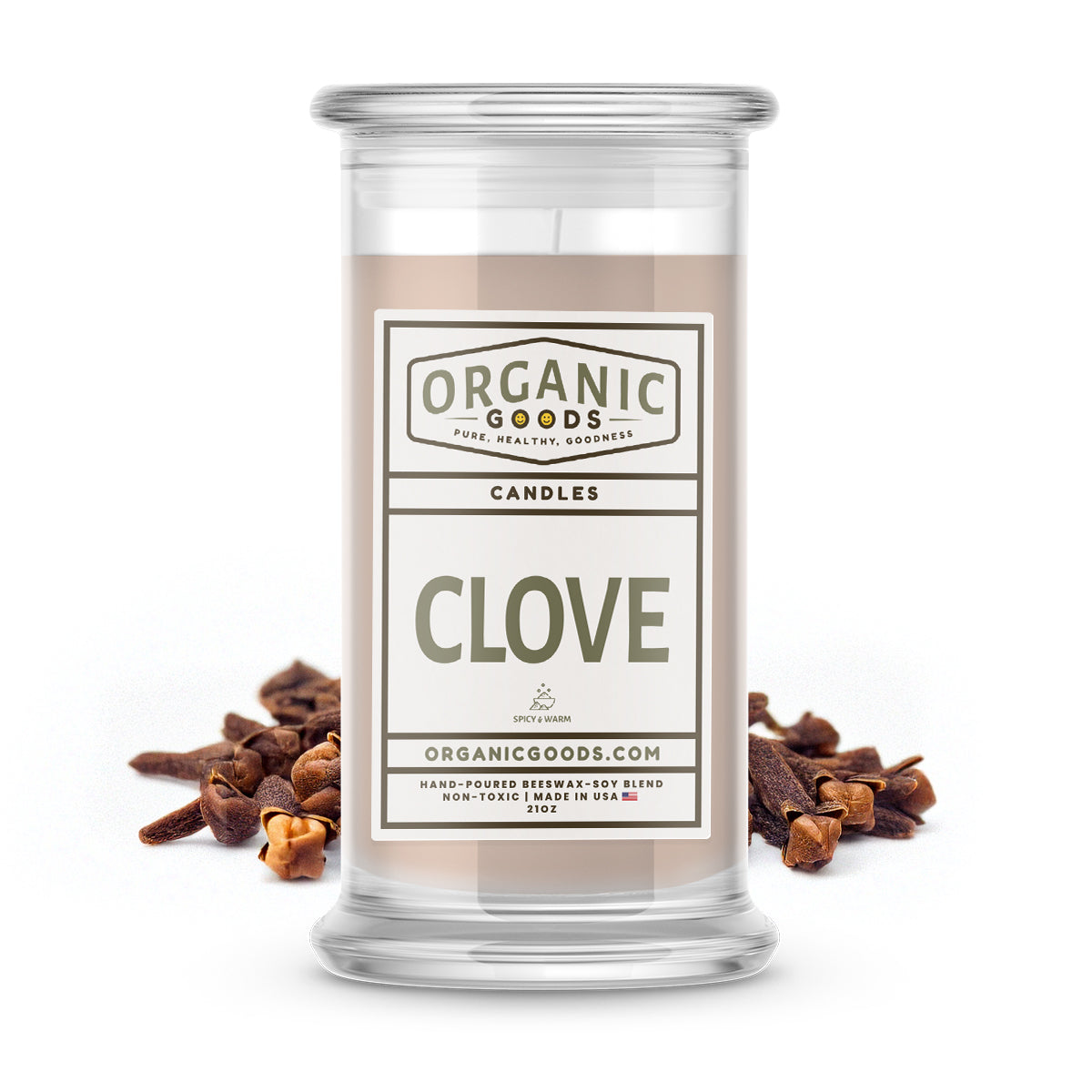 Clove Essential Oil Organic Candles