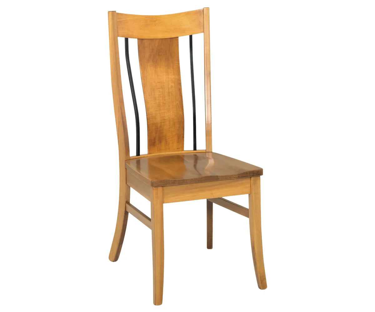 Amish Made Bannister Side Chair Amish Built Cabins Amish Made Bannister Side Chair Amish Built Cabins