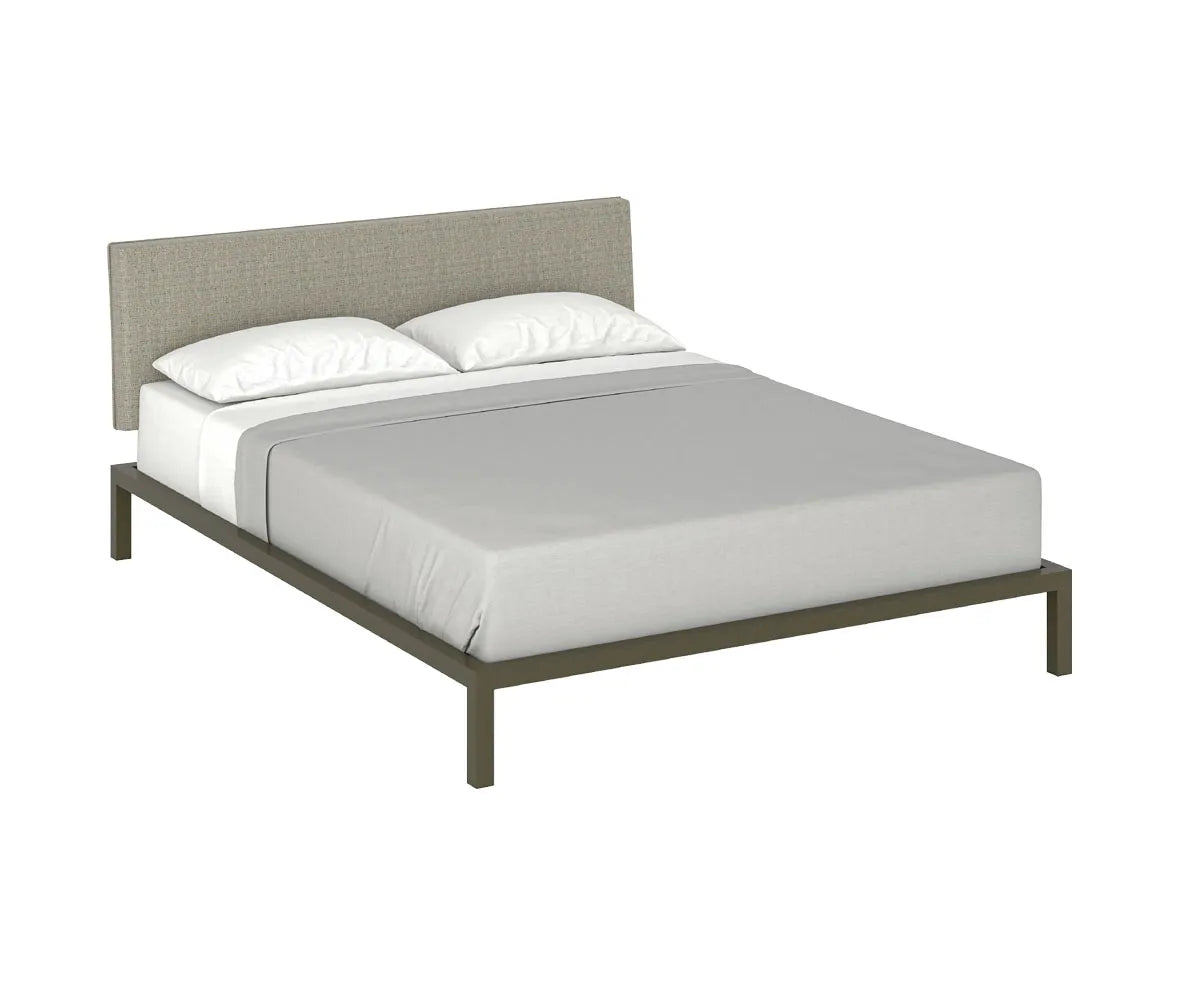 Halley Bed with Upholstered Headboard