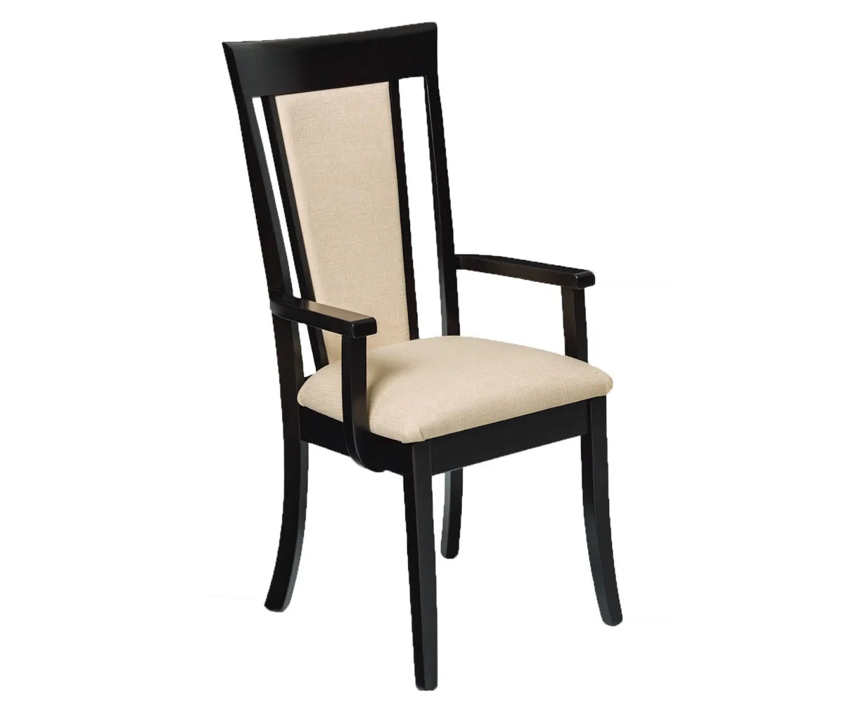 Amish Made Jamestown Upholstered High Back Chairs