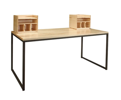 Amish Made Omni Desk and Organizer